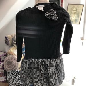 Maggie & Zoe dress size 5-6 black and white